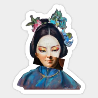 Geisha and life 2 Sticker